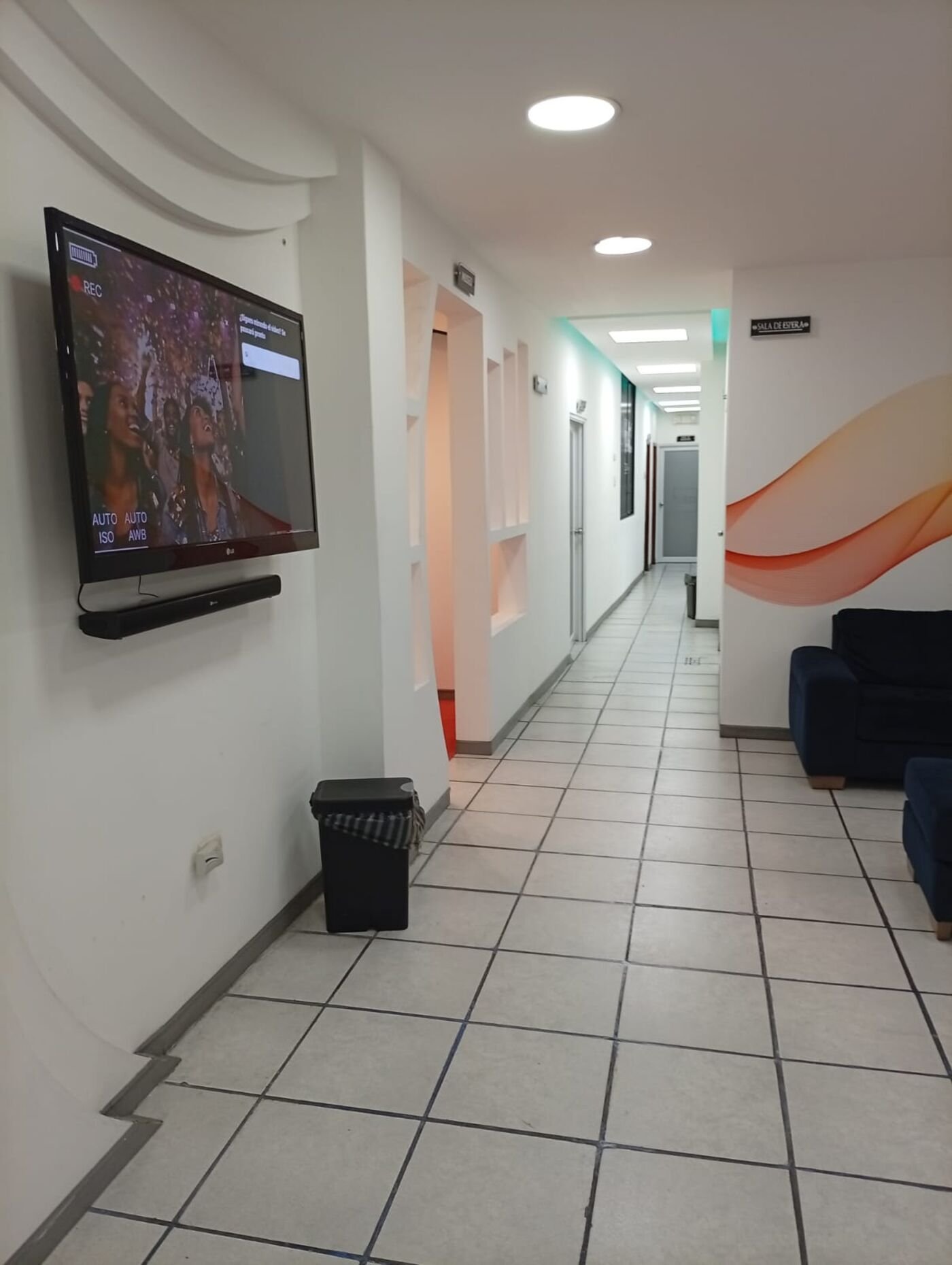 Pasillo a consultorios